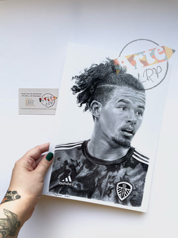 Kalvin Phillips - A4 Limited Edition Print