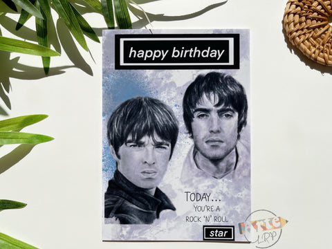 A5 OASIS BIRTHDAY CARD (WITH ENVELOPE)