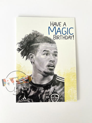 A5 Kalvin Phillips Birthday Card (With Envelope)