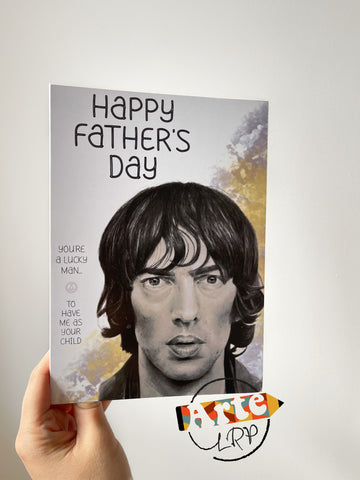 A5 Richard Ashcroft The Verve Father’s Day Card (With Envelope)