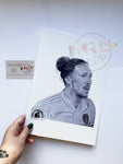 Luke Ayling - A4 Limited Edition Print