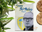 A5 LEEDS UNITED BIELSA BIRTHDAY CARD (WITH ENVELOPE)