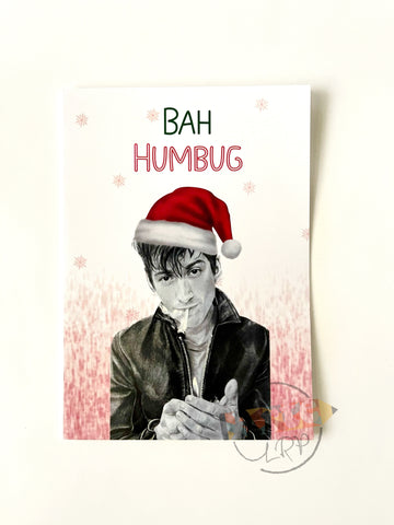 A5 Alex Turner Arctic Monkeys Christmas Card (With Envelope)